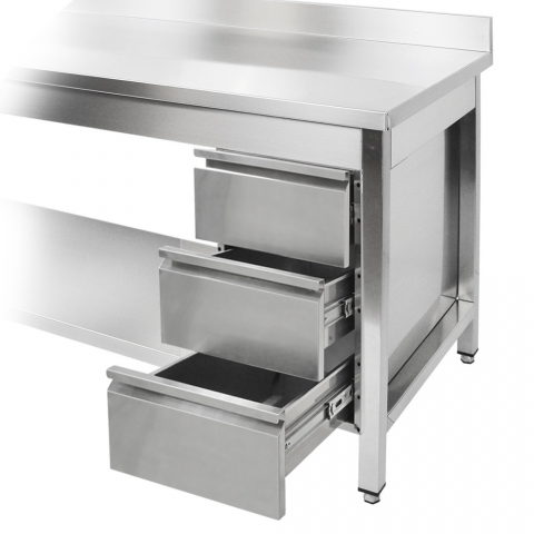 Cajones Cocina Industrial Acero Inoxidable