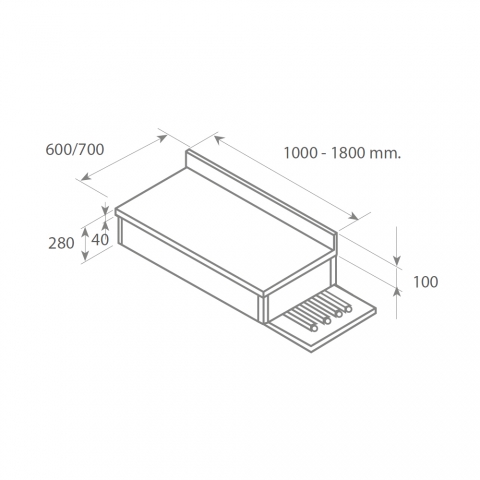 Mesa Acero INOX