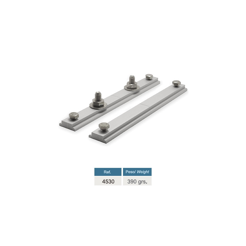 Conjunto unión soporte central para correderas 3530, 4530 y 5530.