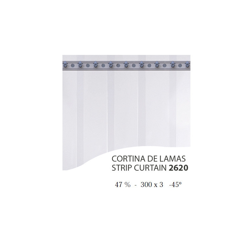 Cortina de Lamas PVC