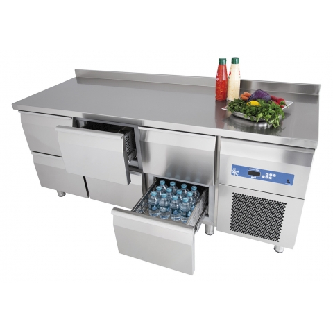 Mesa Cocina Profesional Refrigerada