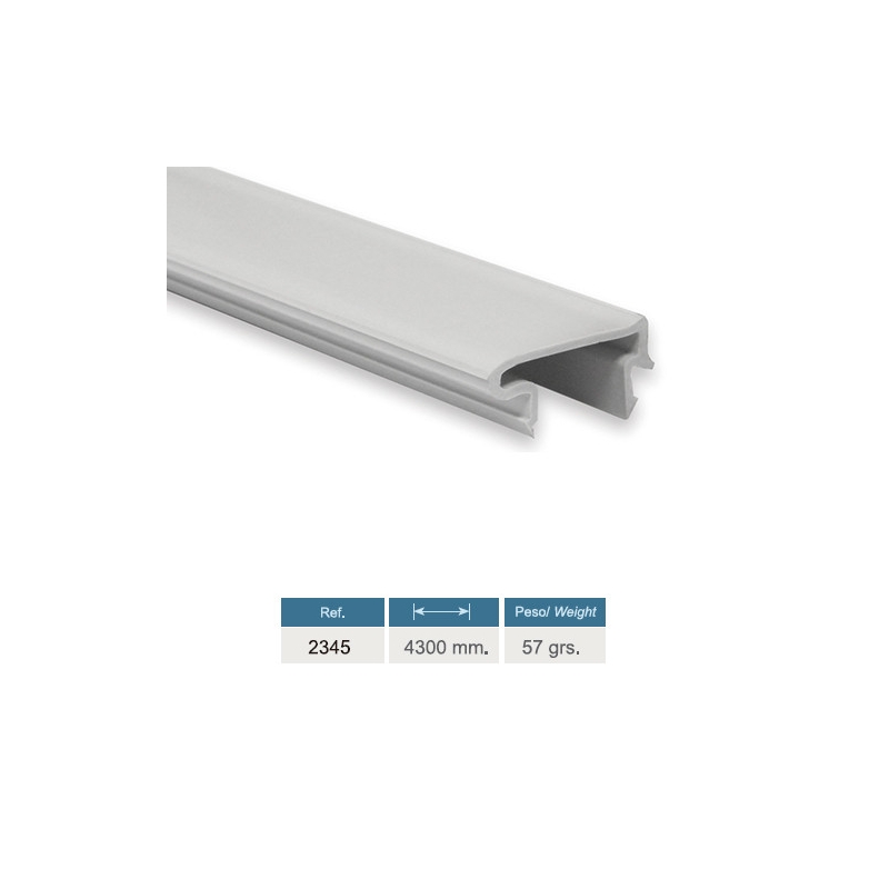 Tapa Rail superior para corredera Fermatic 2340